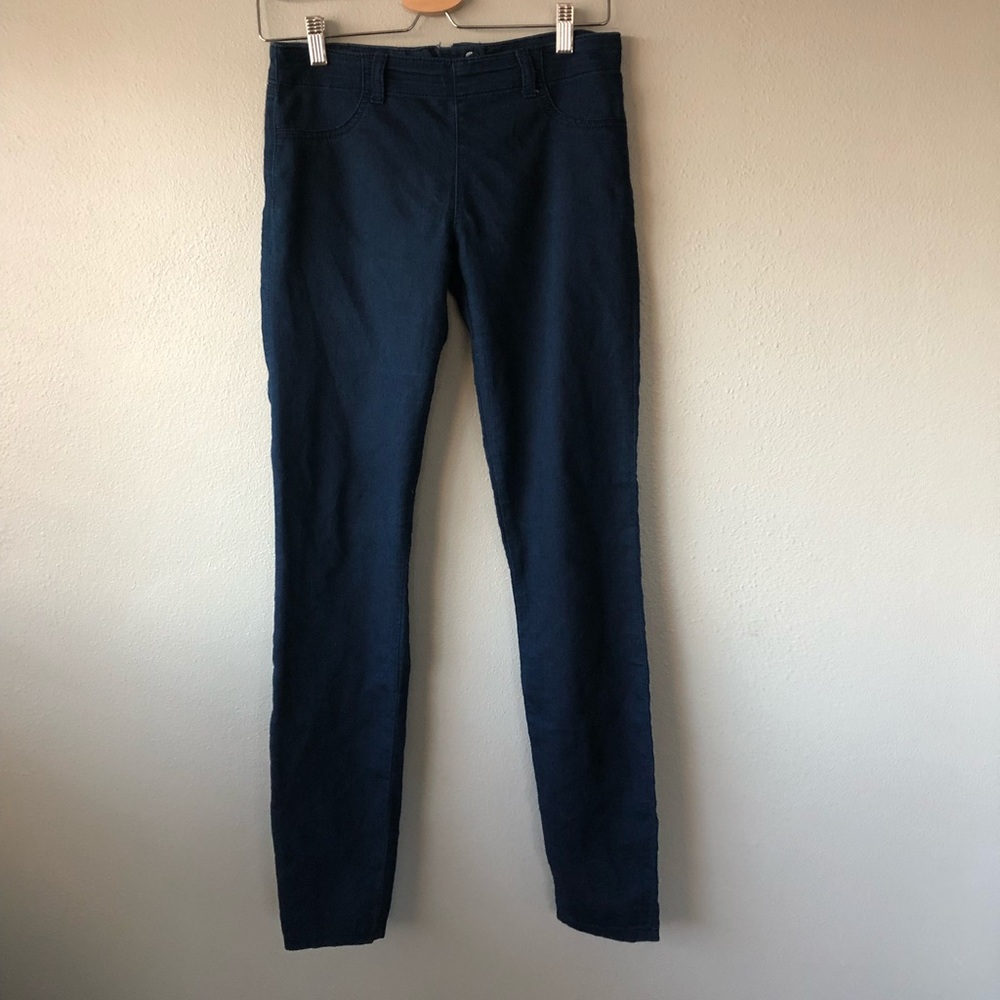 Blue jean leggings